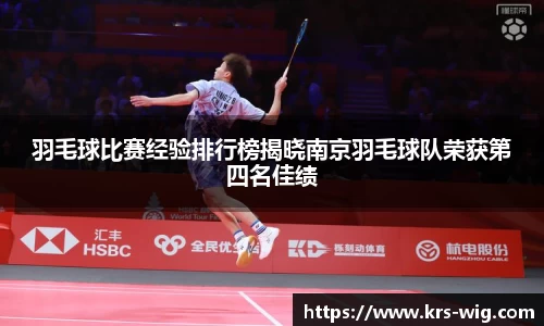 羽毛球比赛经验排行榜揭晓南京羽毛球队荣获第四名佳绩