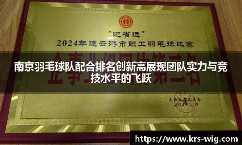 南京羽毛球队配合排名创新高展现团队实力与竞技水平的飞跃