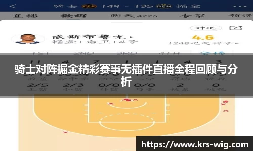 骑士对阵掘金精彩赛事无插件直播全程回顾与分析