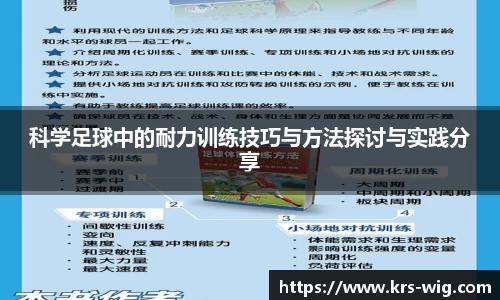 科学足球中的耐力训练技巧与方法探讨与实践分享